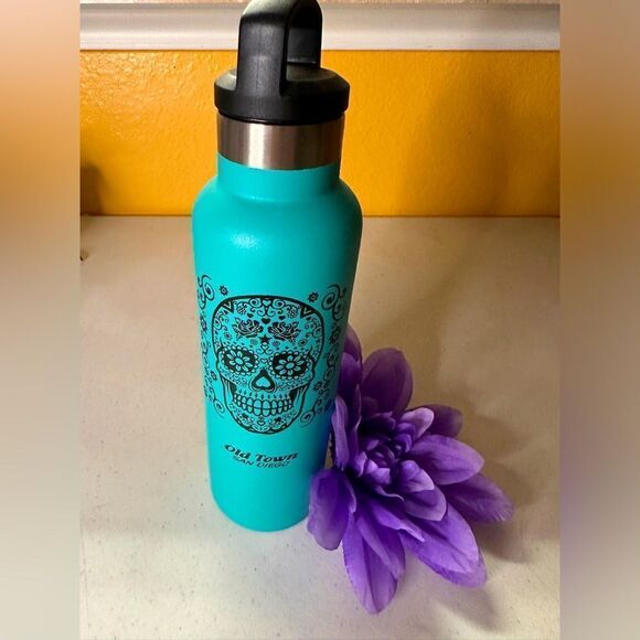 Sugar Skull water bottle - Picture 1 of 5